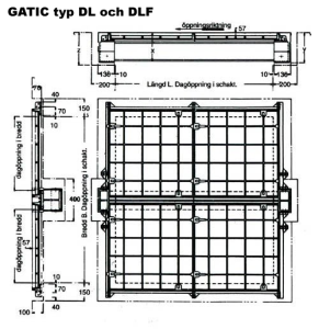 Gatic typ DL och DLF